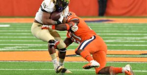 WVU linebacker Lee Kpogba impressing with off-the-field leadership